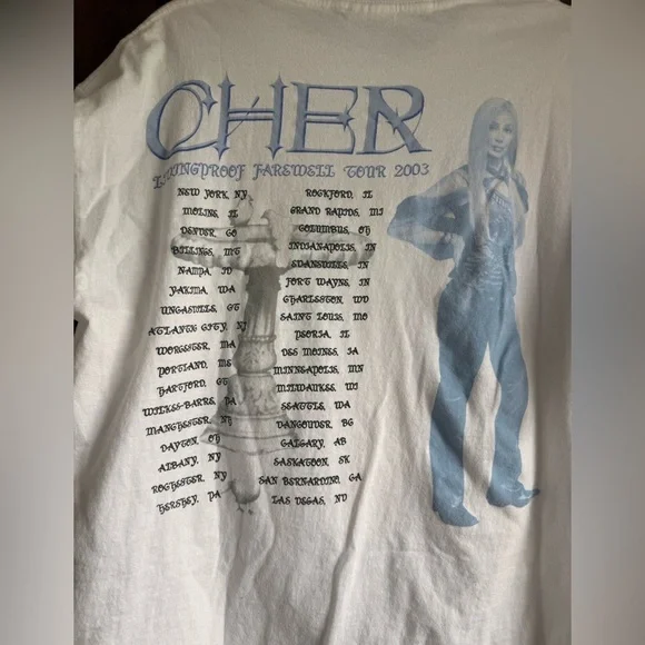 Vintage Cher Graphic Tee - Picture 6 of 7